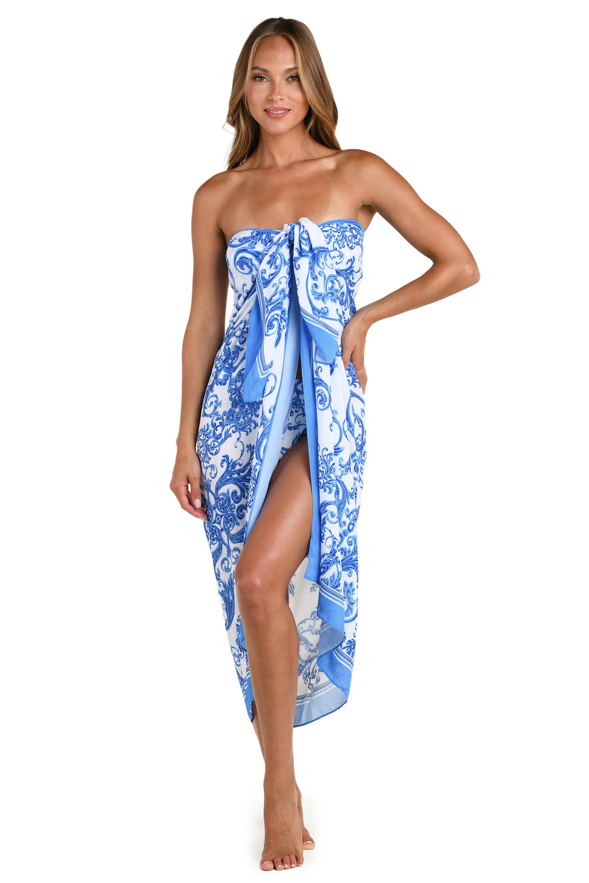 BLUE Maribel Sarong image number 3