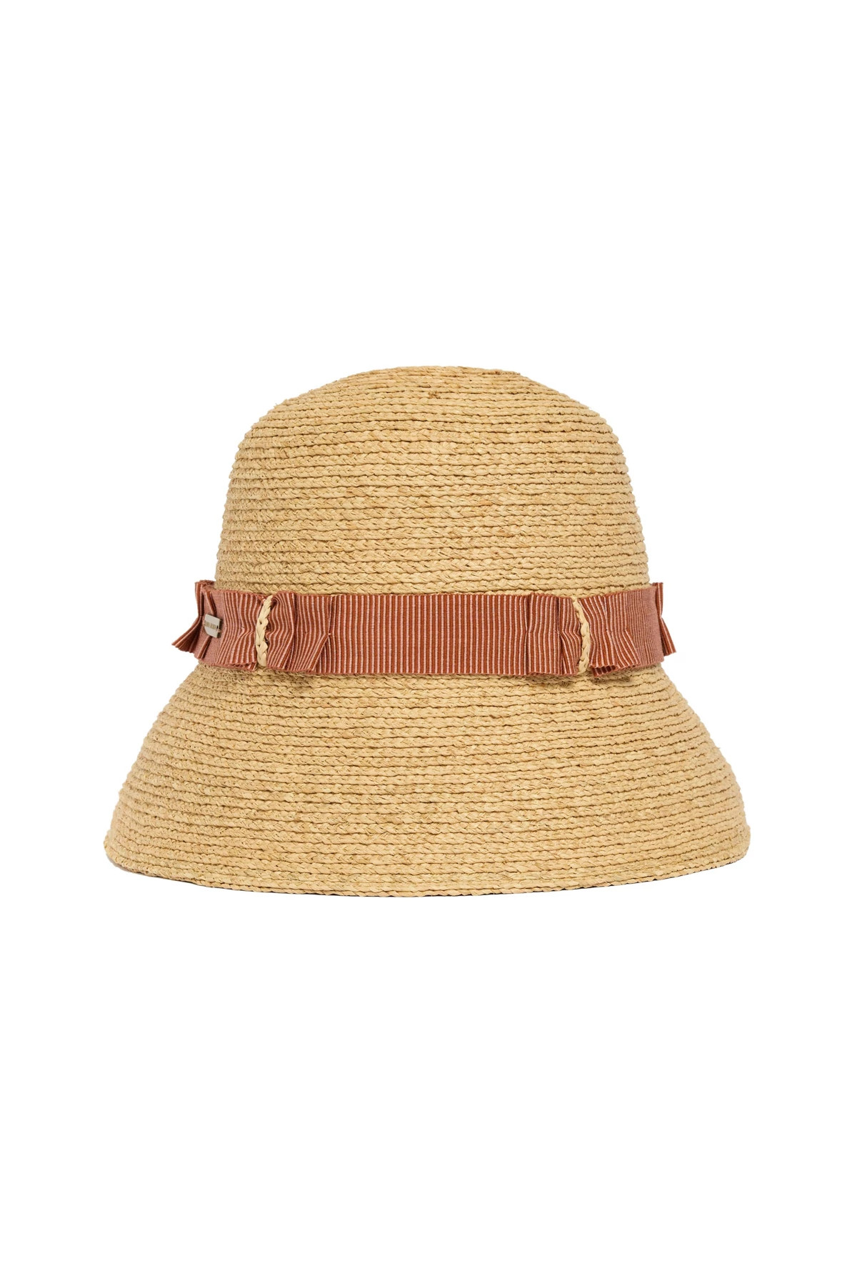 KNIGHTSBRIDGE Knightsbridge Park Lane Raffia Hat image number 1