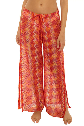 DRAGON FIRE Cancun Split Leg Pants