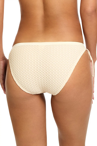 BISQUE Crochet Hipster Tie Side Bikini Bottom