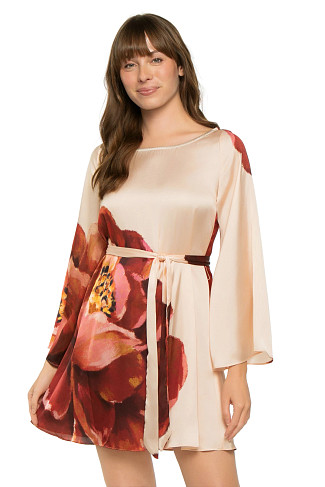 PEONY LOVE Twiggy Mini Dress