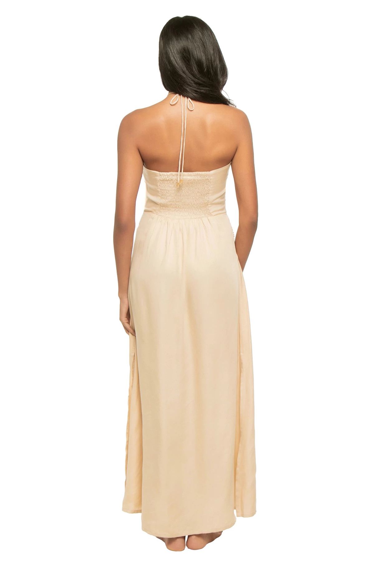 HONEY Halter Maxi Dress image number 2