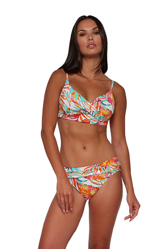 PALM SERENADE SANDBAR RIB Lyla Bralette Bikini Top