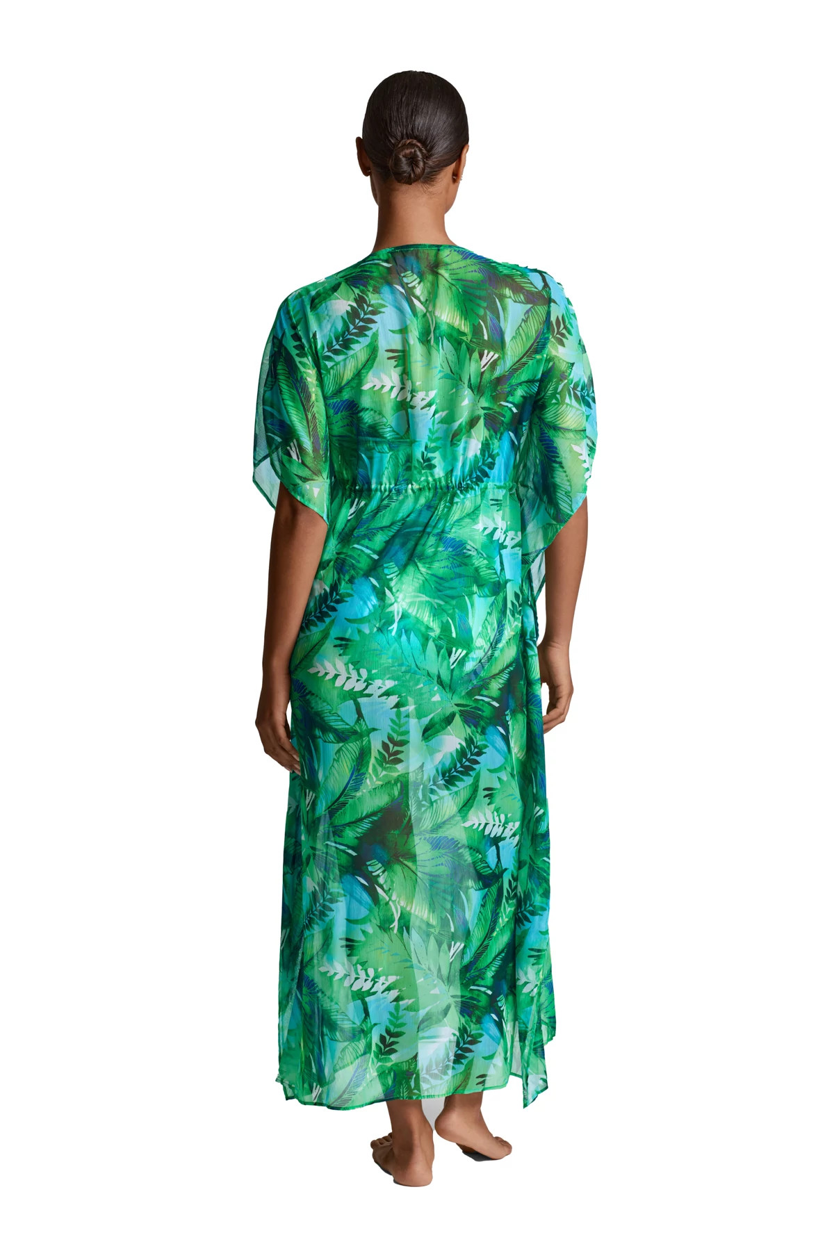 MULTI Midi Caftan Dress image number 2