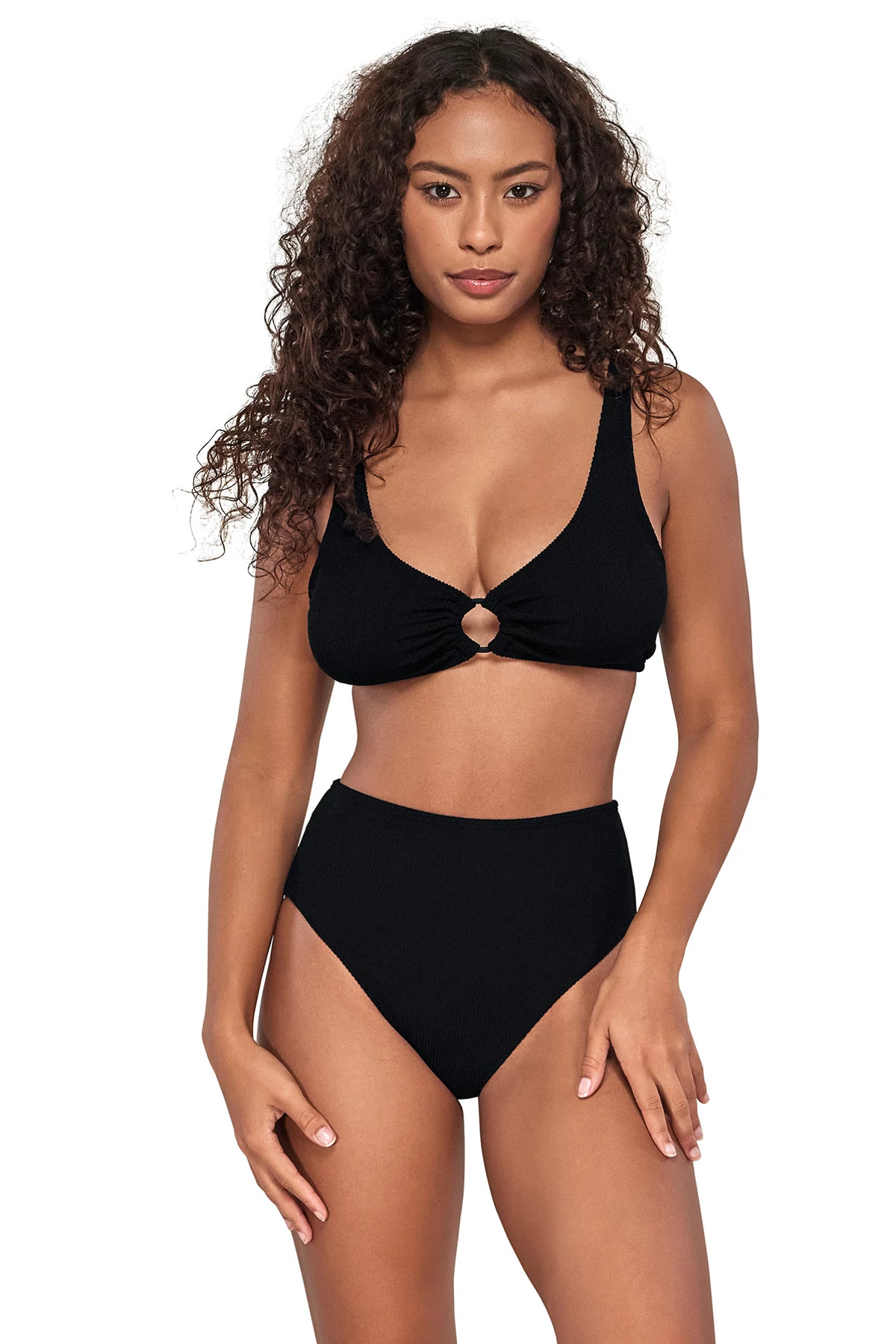 BLACK PACIFICA Oceana Bikini Top (E-H Cup) image number 1