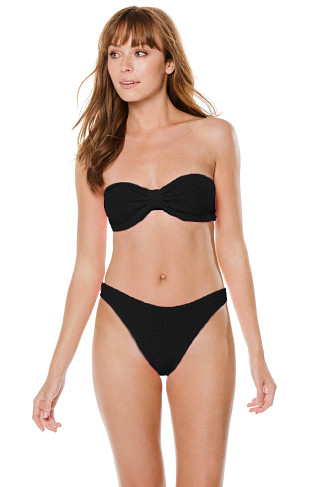 BLACK Jean Two Piece Bikini Set