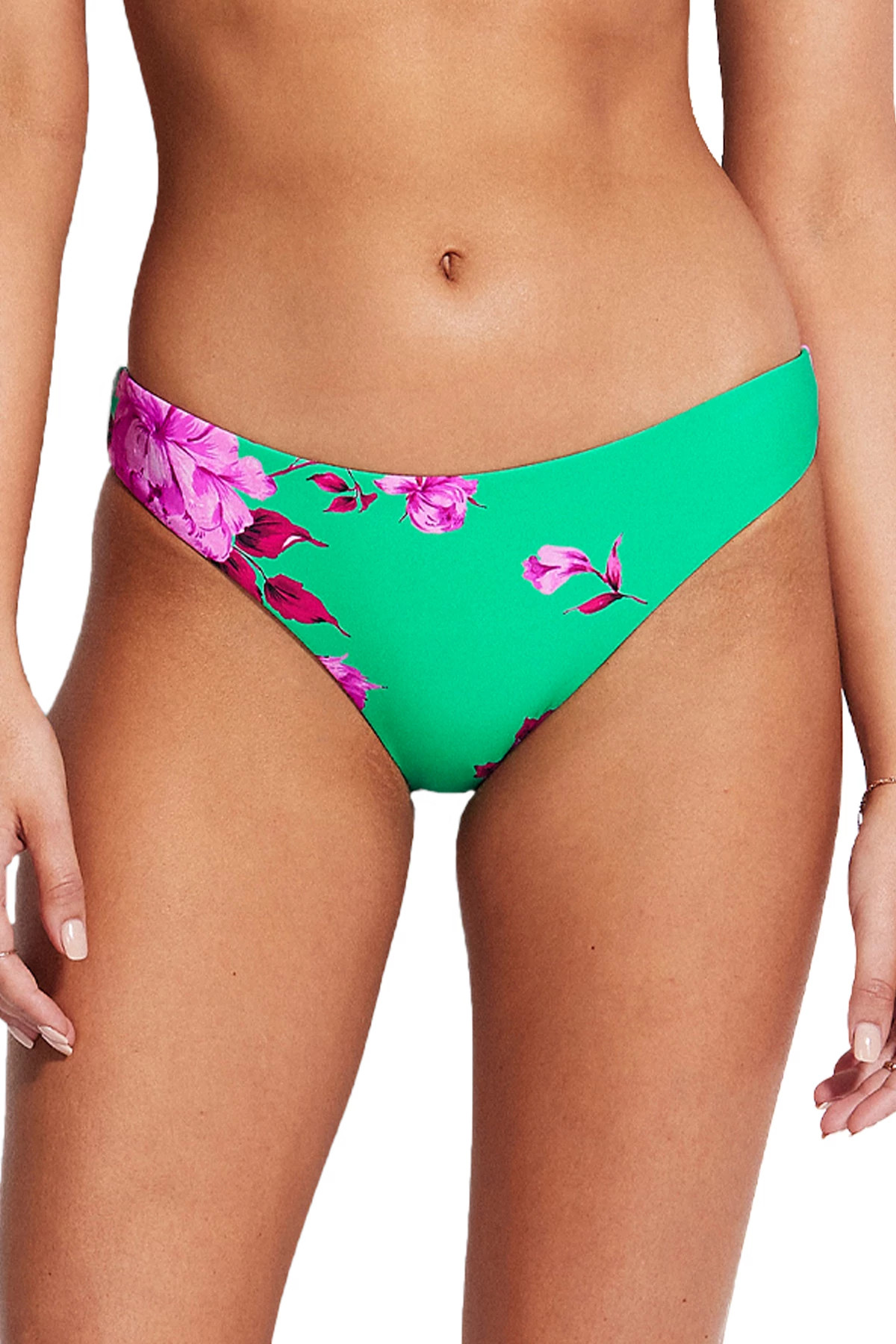 JADE Floral Hipster Bikini Bottom image number 1