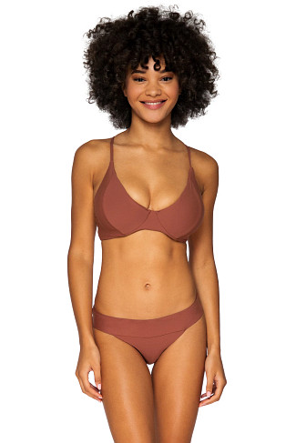 CANYON CLAY Maya Underwire Bikini Top