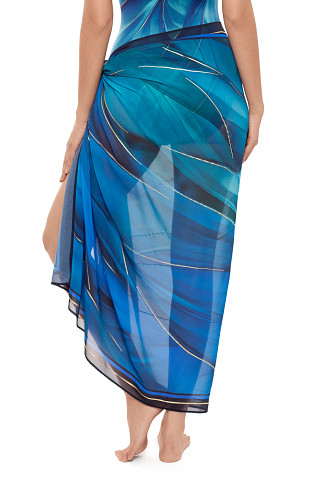 BLUE MULTI Maldiva Pareo