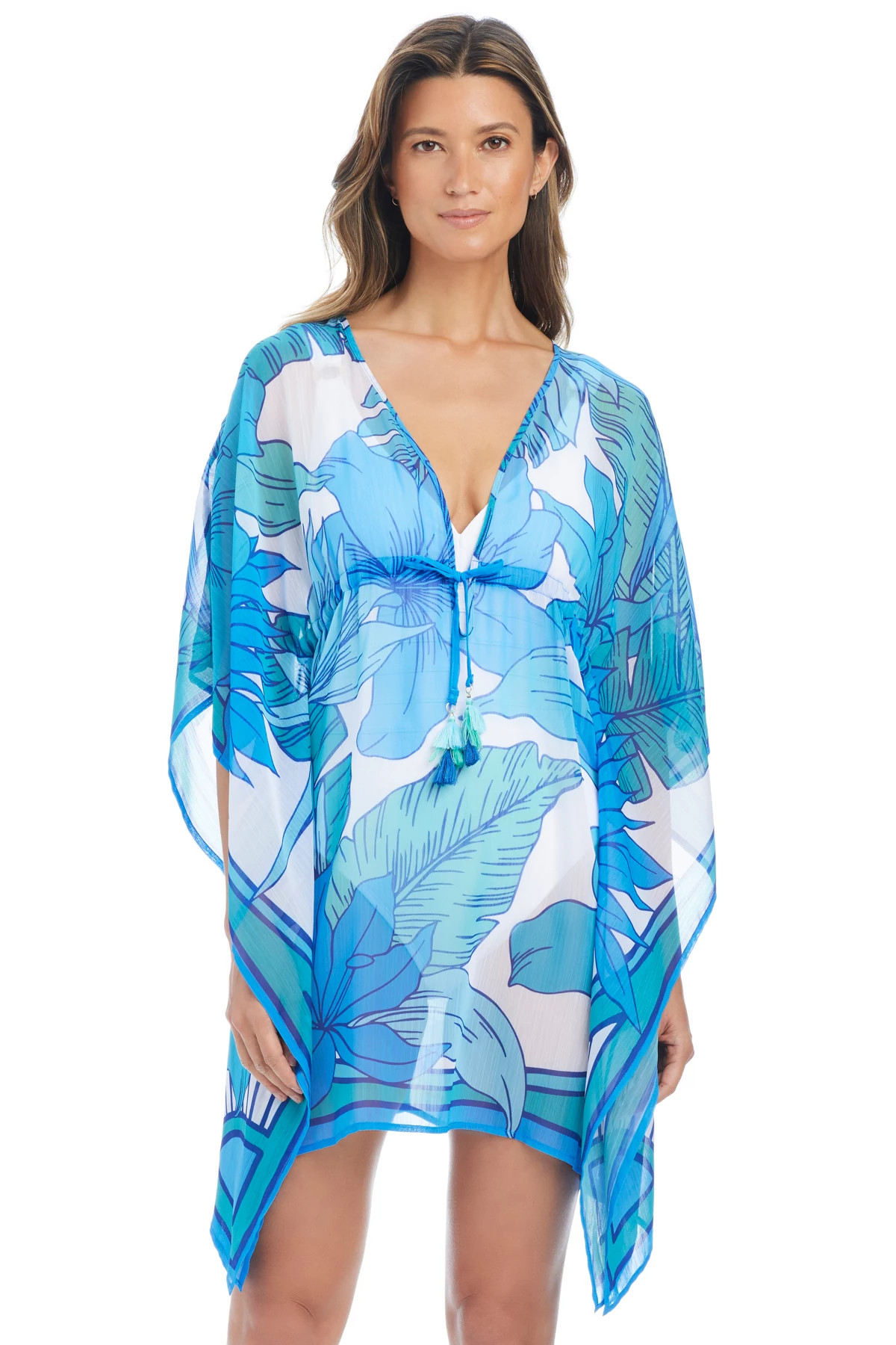 COOL Riviera Retreat Caftan Cover Up image number 1