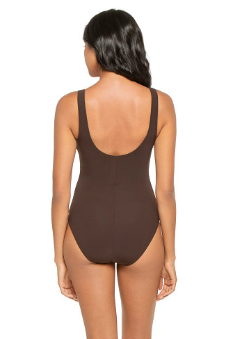 CHOCOLATE Laurel Plunge One Piece Swimsuit