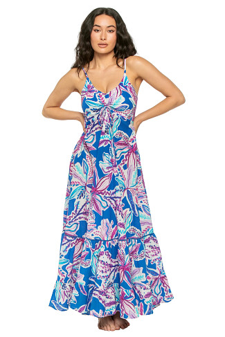 OLINDA BLUE Tatiana Maxi Dress