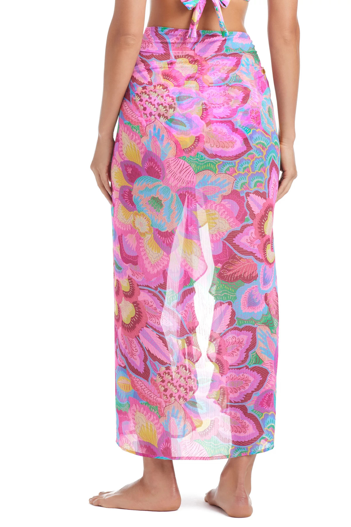 MULTI Dream Weaver Ruffle Sarong image number 2