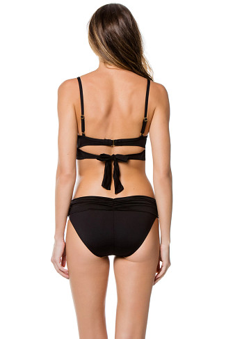 BLACK Wrap Underwire Bikini Top