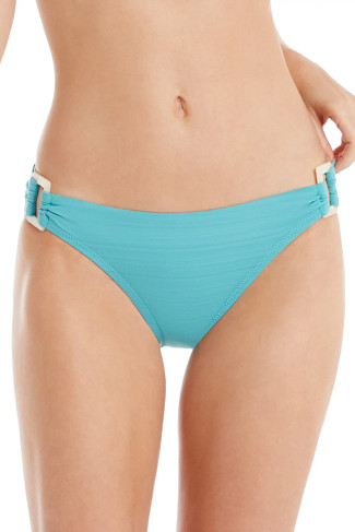 COASTAL BLUE Malibu Tab Side Hipster Bikini Bottom