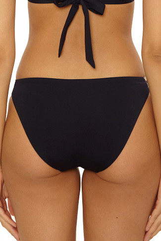BLACK Avery Hipster Bikini Bottom
