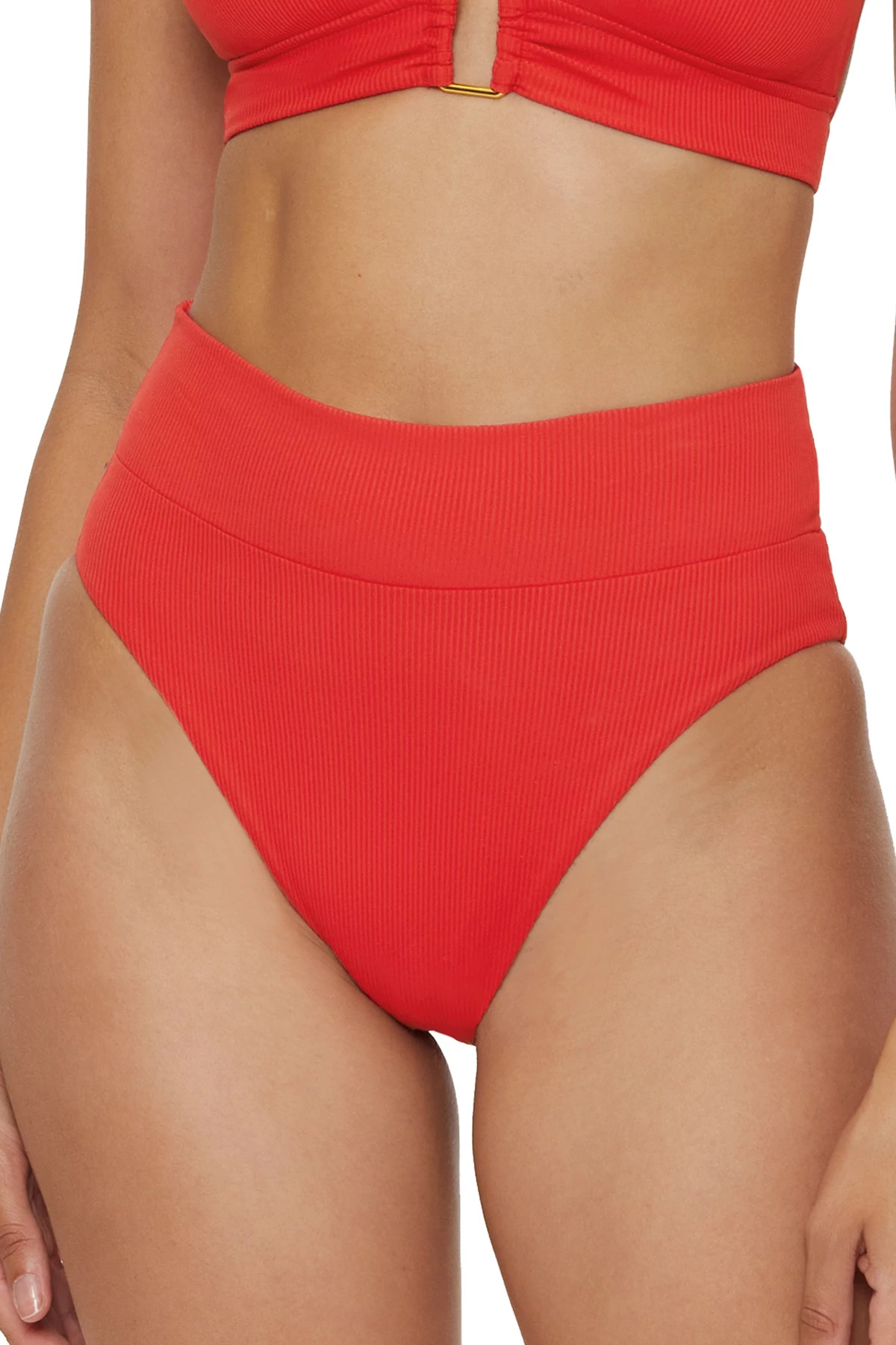 FIRE Elise High Waist Bikini Bottom image number 1