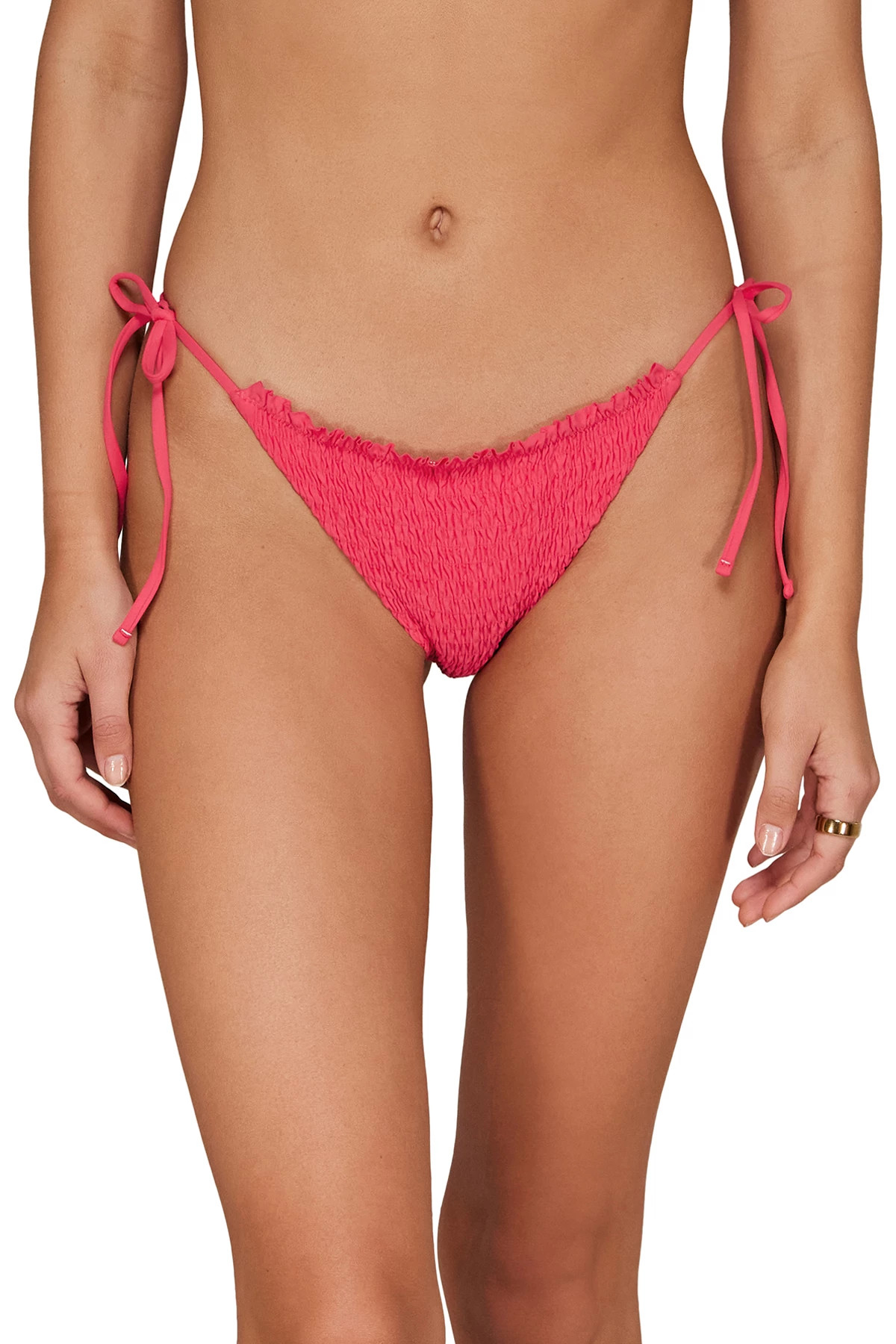 WATERMELON Kali Tie Side Hipster Bikini Bottom image number 1