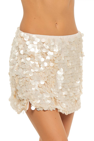 PEARL Sequin Mini Skirt