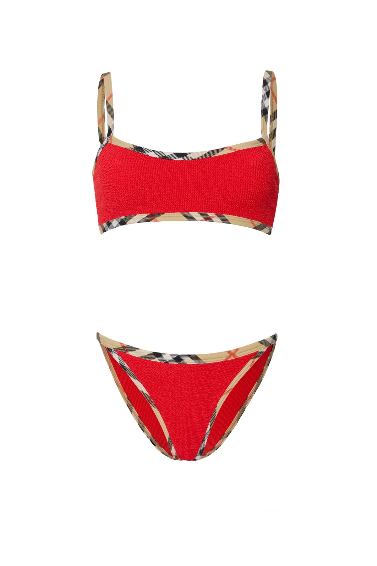 RED Tyler Crinkle Bikini Set image number 3