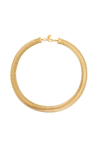 GOLD Collier Snake Necklace