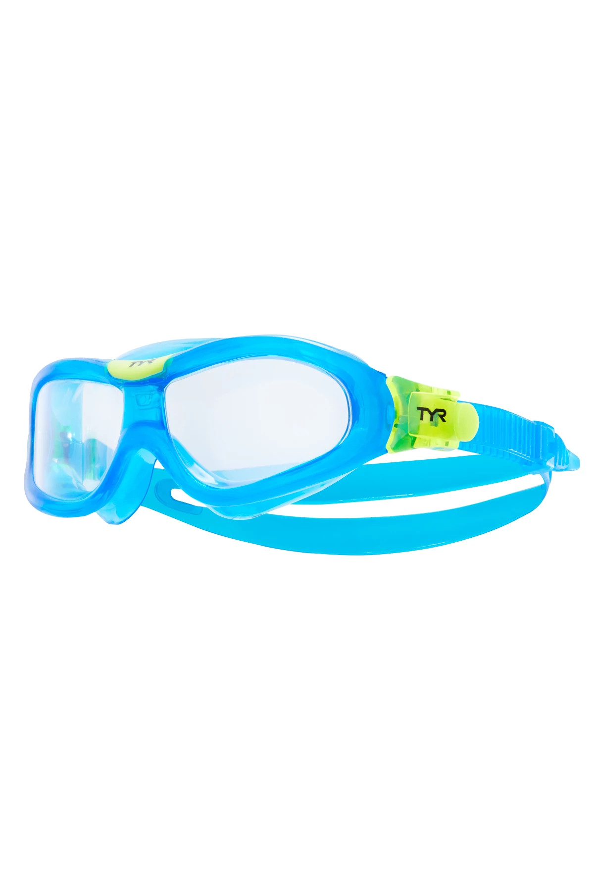 CLEAR/BLUE Kids Orion Swim Mask image number 1