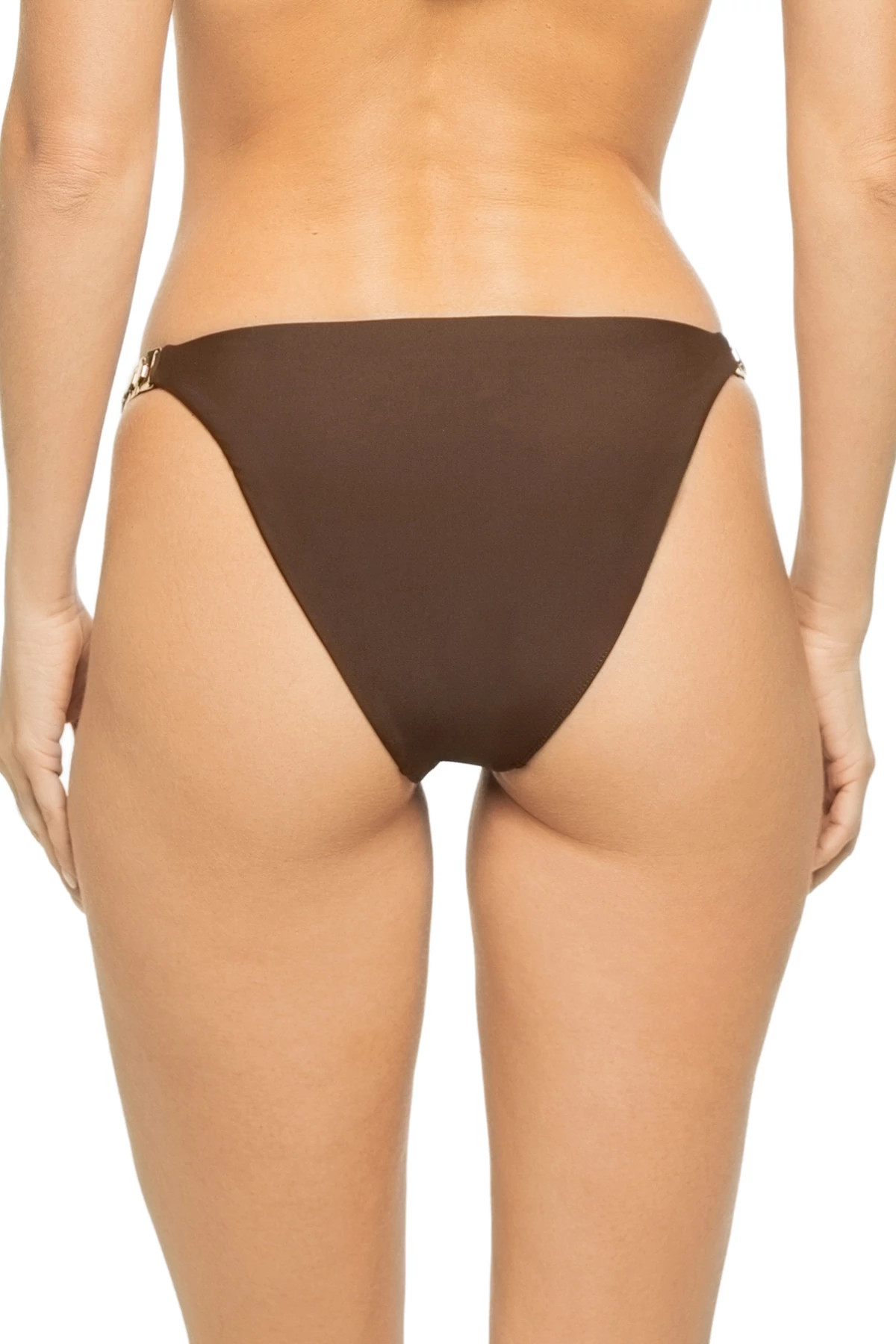 BEACH BROWN Emmitt Hipster Bikini Bottom image number 2