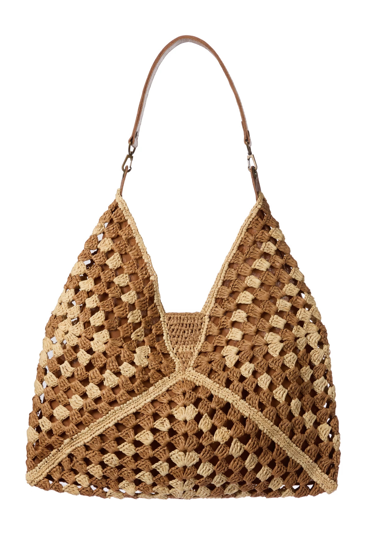 SAND/NATURAL Palermo Tote Bag image number 1