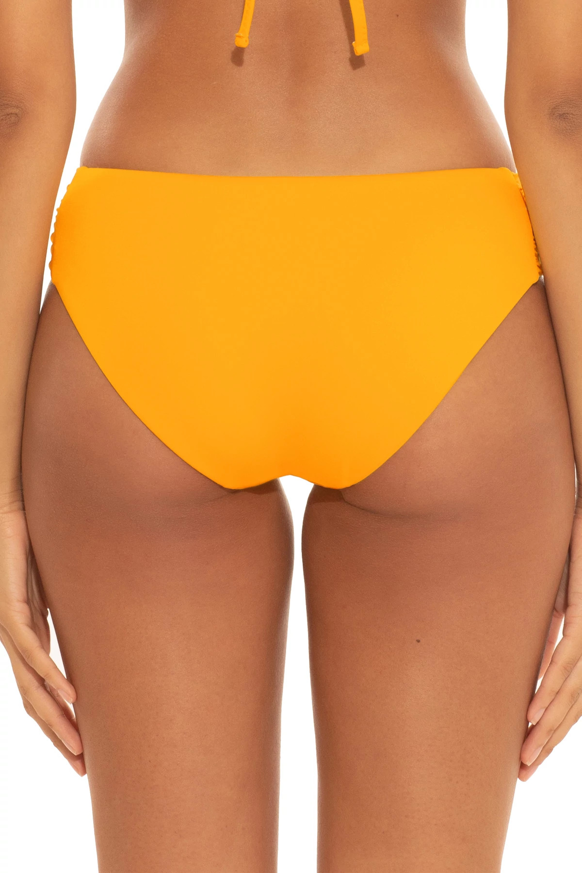 GOLDENROD Full Moon Tab Side Hipster Bikini Bottom image number 2
