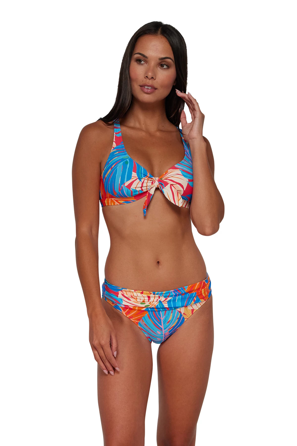 ZESTY TROPICANA Brandi Bralette Bikini Top image number 3