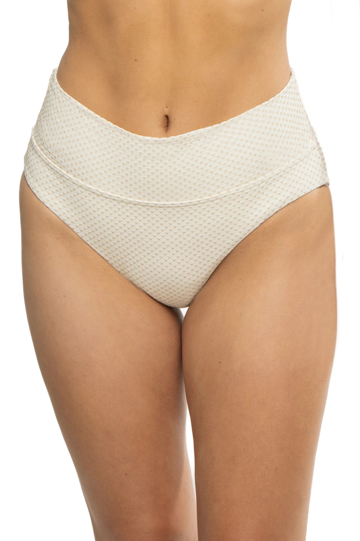 WHITE SAND Sydney Textured Hipster Bikini Bottom image number 2