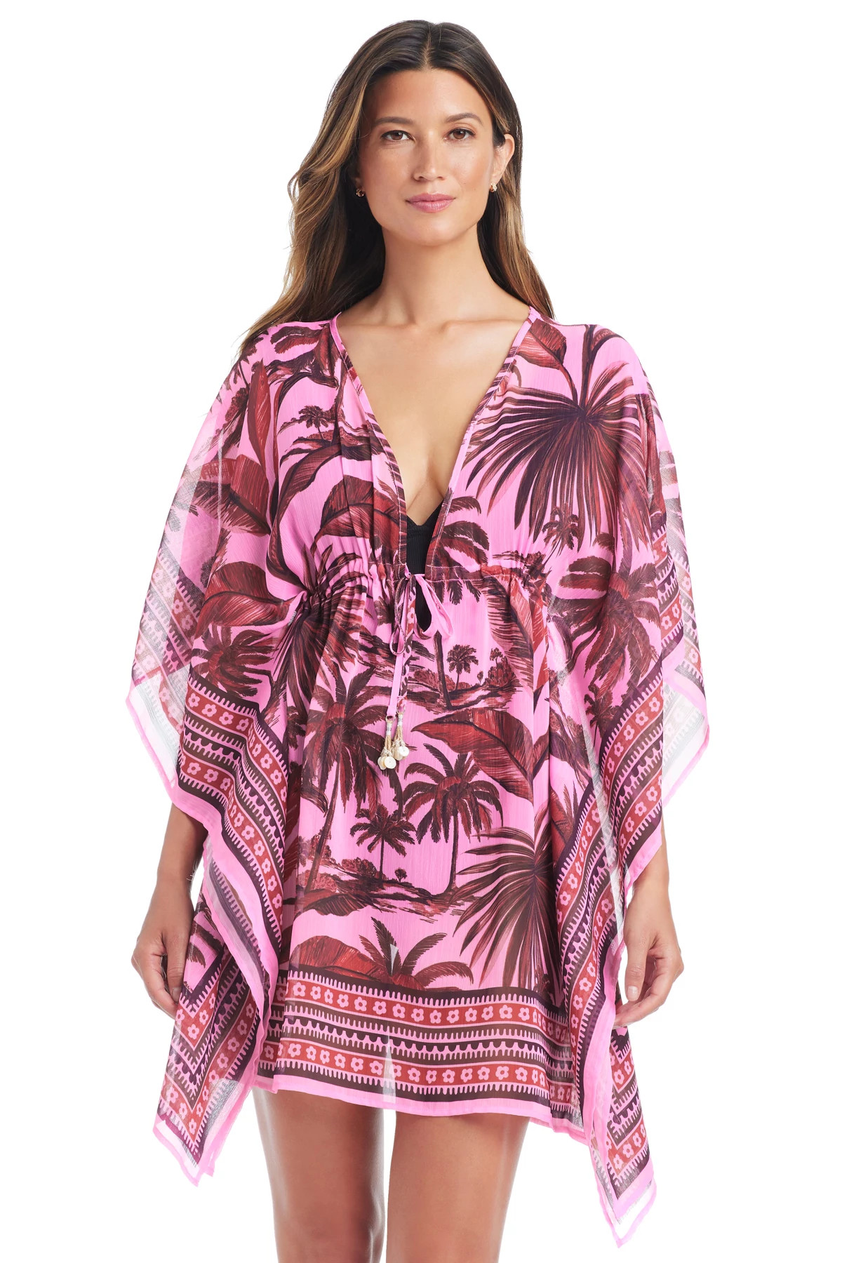 SUGAR BEACH White Lotus Caftan image number 1