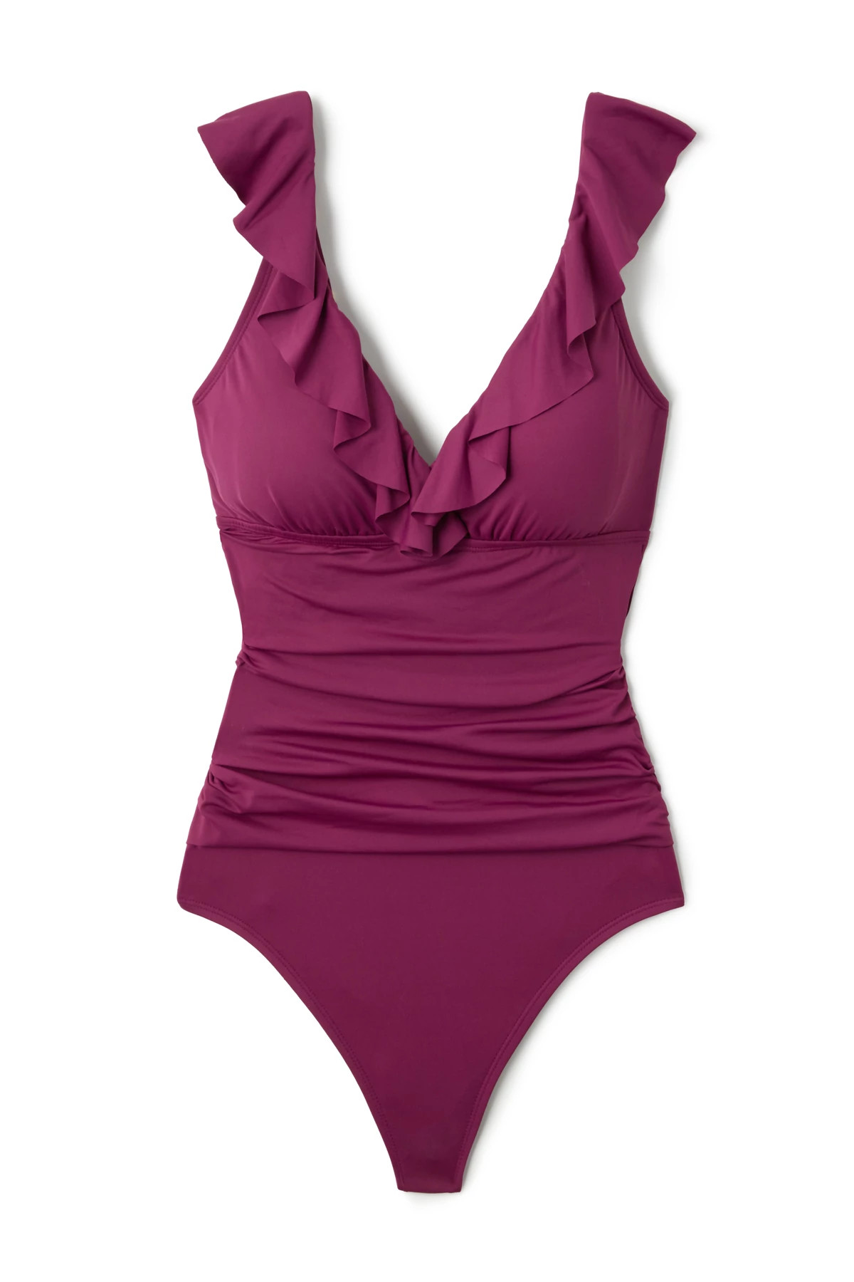 SANGRIA Ruffle One Piece Swimsuit image number 3