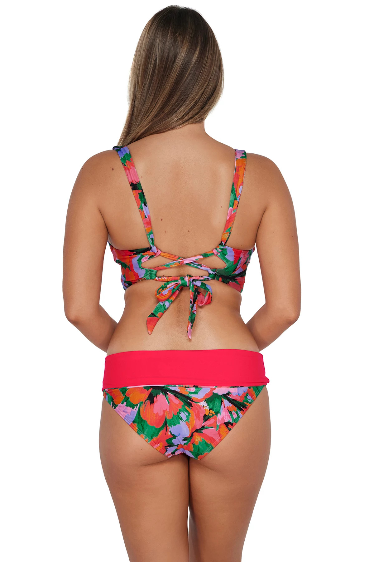 HUMMINGBIRD COVE Elsie Underwire Bikini Top (D+ Cup) image number 2