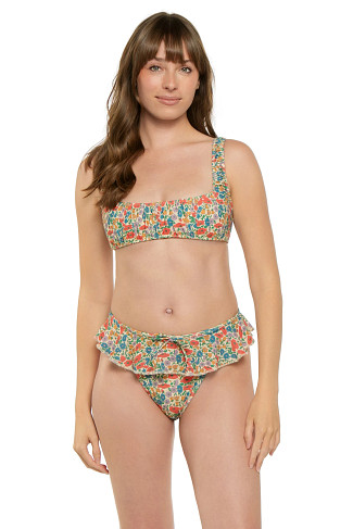 FLORENCIA FLORAL Zoe Bralette Bikini Top
