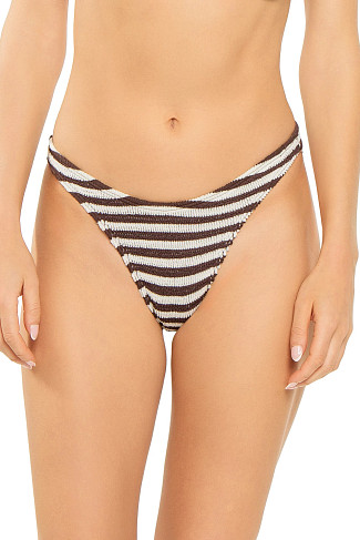 SABLE DOT STRIPE Scene Hipster Bikini Bottom