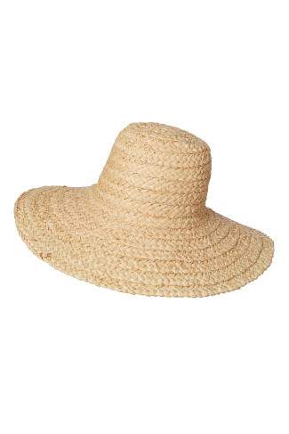 NATURAL Large Fiscolo Sun Hat