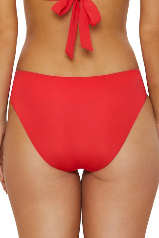 CRIMSON Maui Tab Side Bikini Bottom