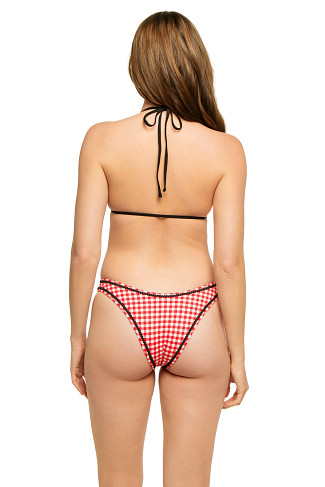 CHERRY PICNIC Coastal Triangle Bikini Top