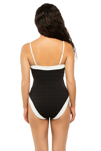 BLACK Tory Bandeau One Piece Swimsuit