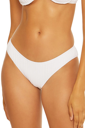 WHITE Adela Hipster Bikini Bottom