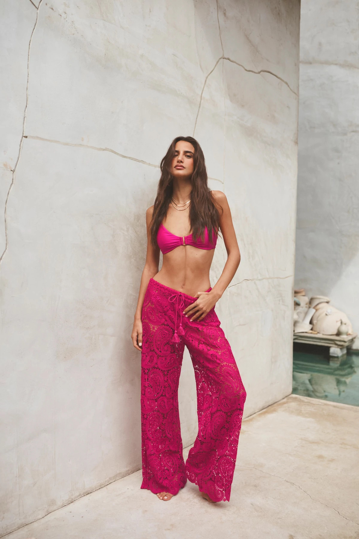 FUCHSIA Geraldine Cover-Up Pant image number 4