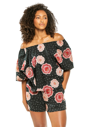 POPPY INDIGO Ella Blouse
