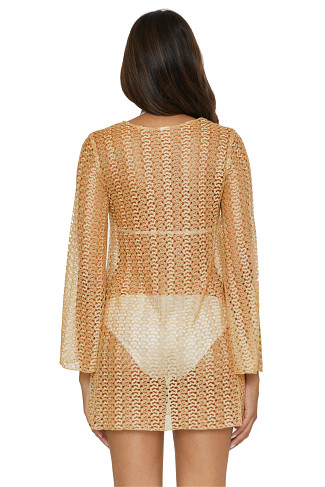 GOLD Crochet Tunic