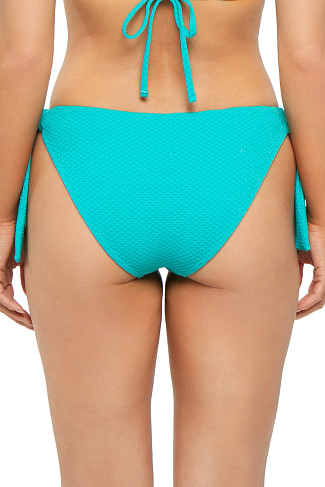 JADE Frankie Textured Tie Side Hipster Bikini Bottom