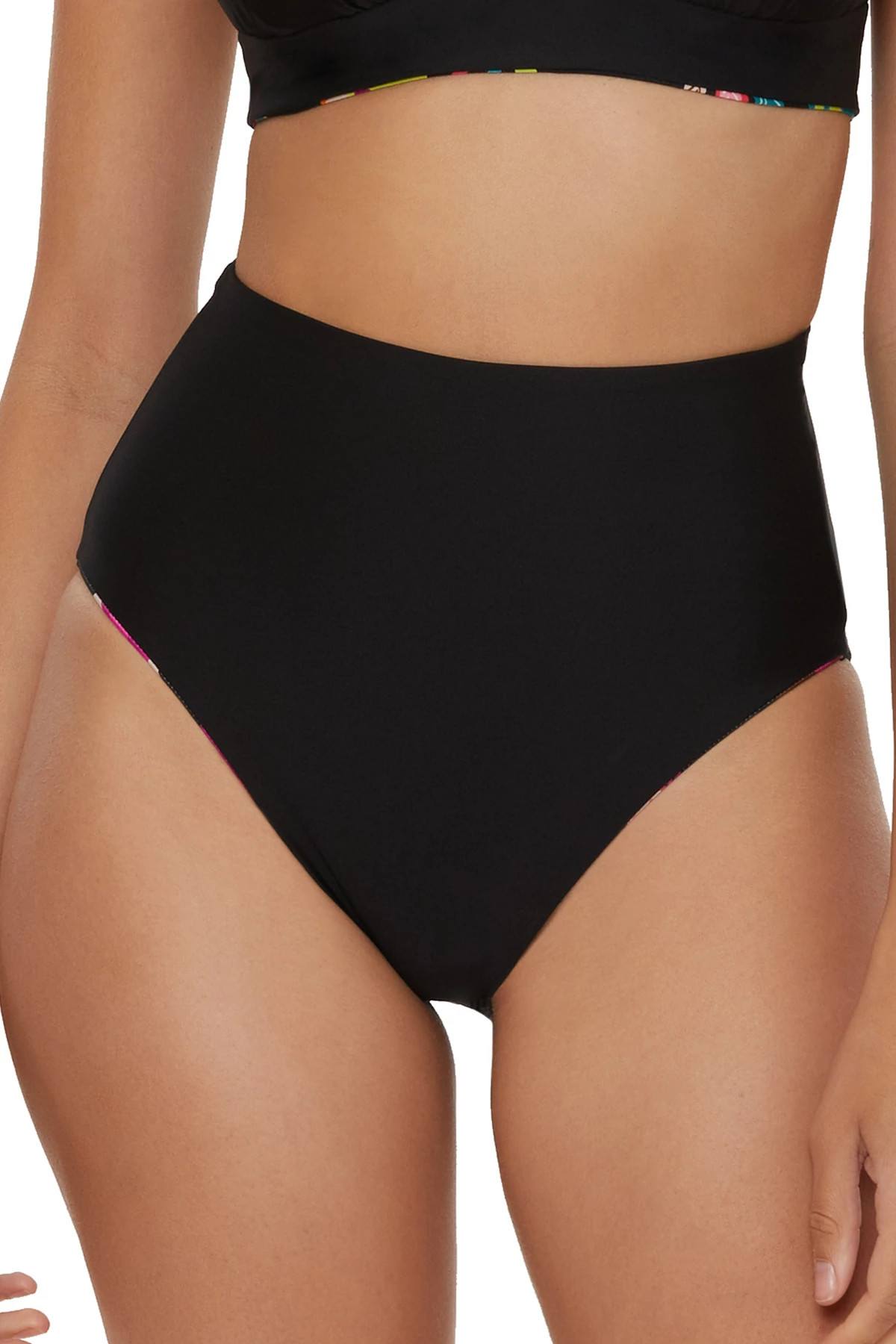 MULTI Reversible High Waist Bikini Bottom image number 2