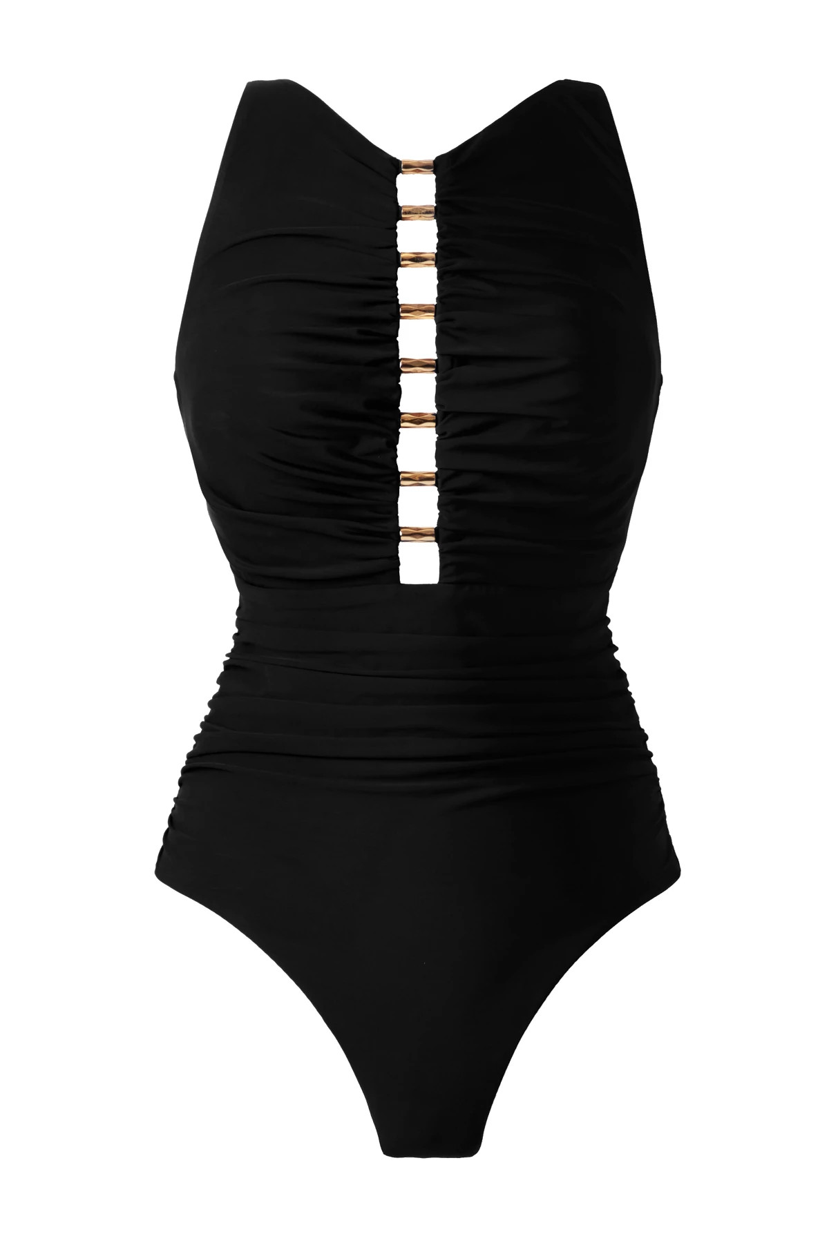 BLACK Swizzle One Piece Swimsuit image number 4