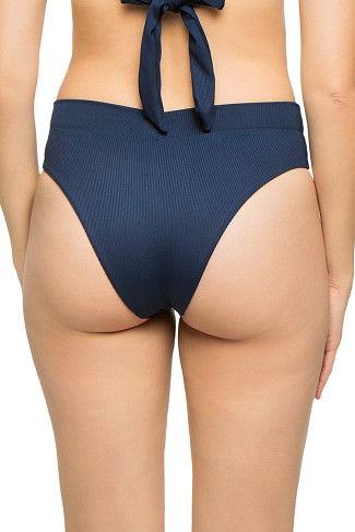 NAVY Lido Banded High Waist Bikini Bottom
