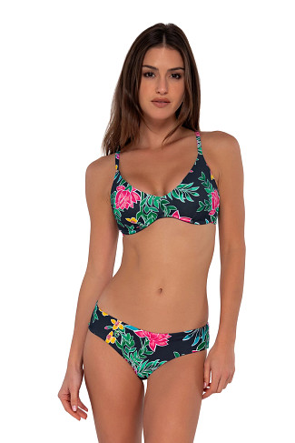 TWILIGHT BLOOMS Brooke U-Wire Bikini Top