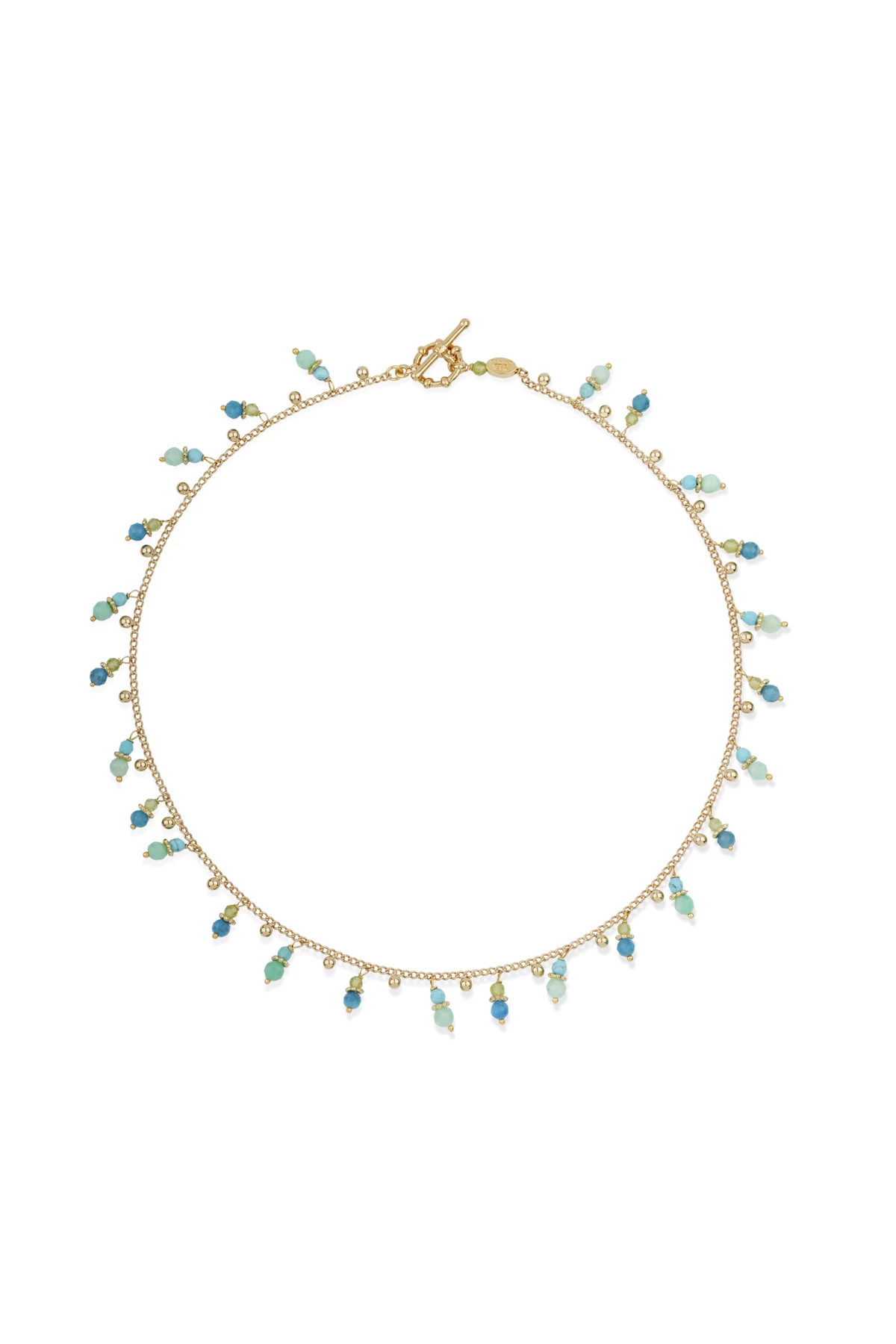 581 BLUE Collier Tangerine Necklace image number 1